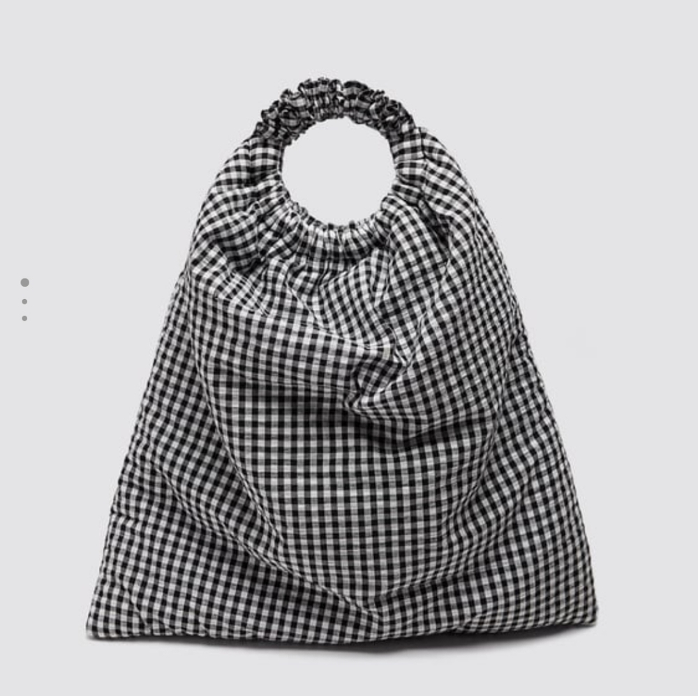Zara Gingham Bag